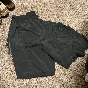 Dark gray scrub star scrubs